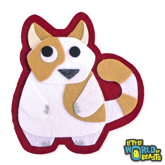 Iron On or Sew On Patch - Fat Cat