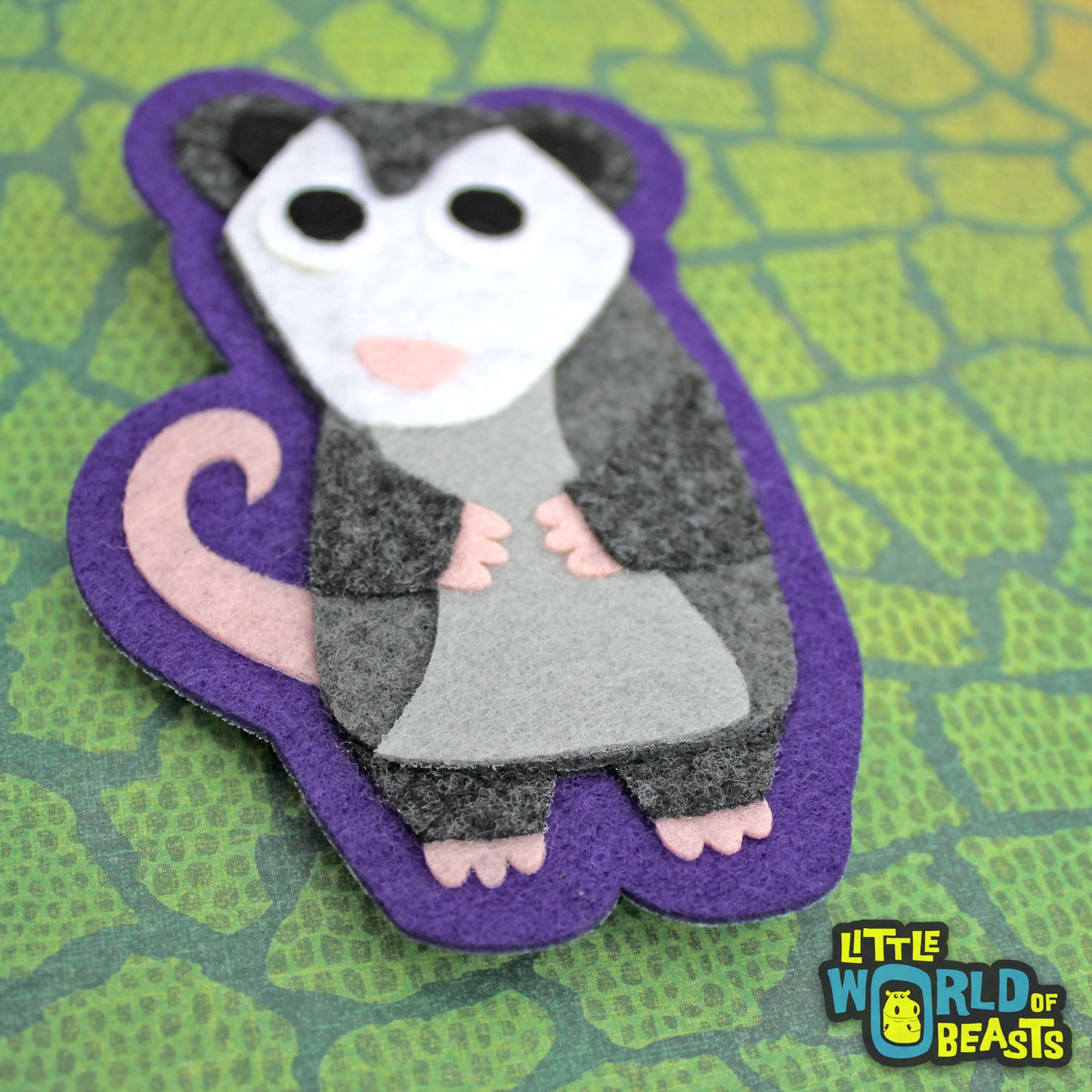 Iron On Patch Opossum