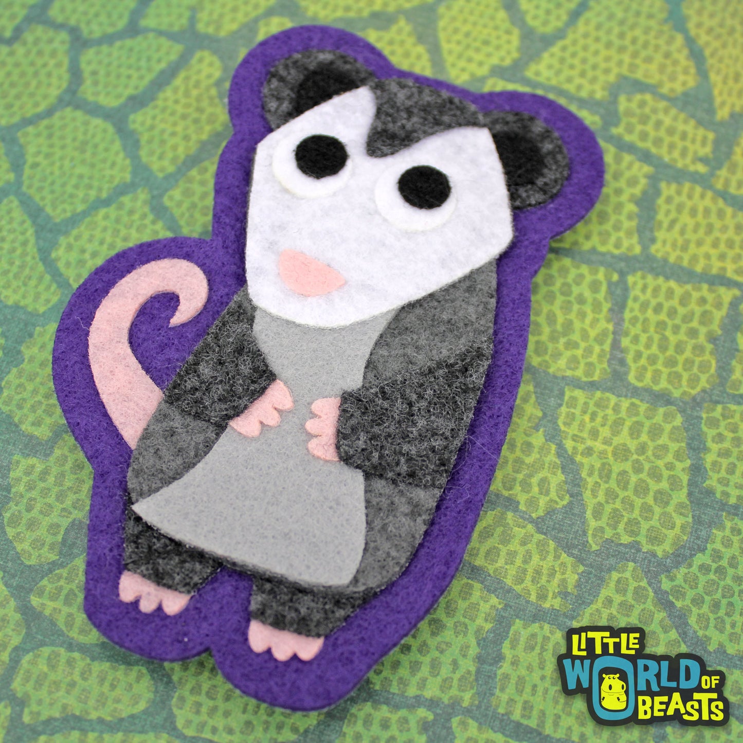 Iron On Patch Opossum