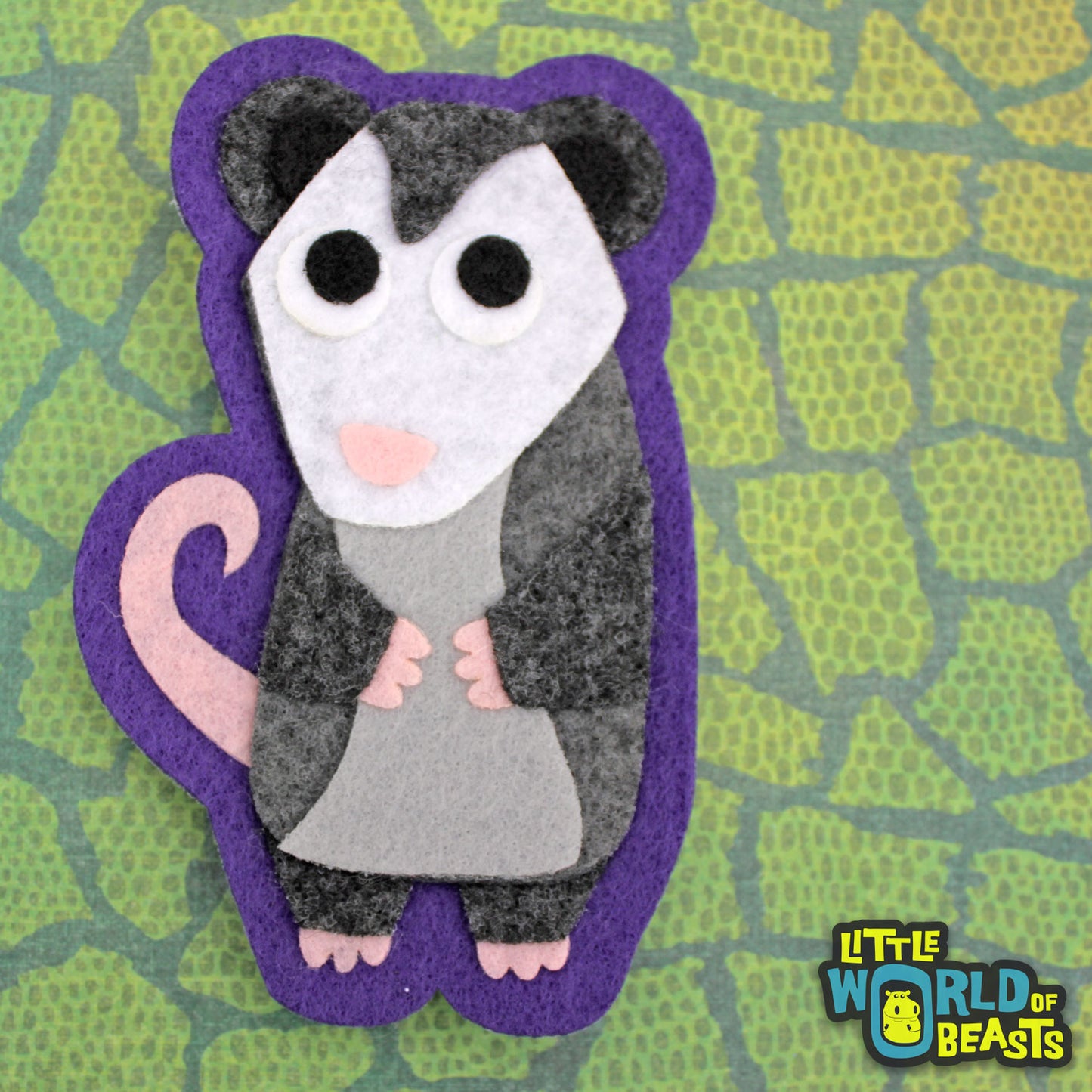 Iron On Patch Opossum