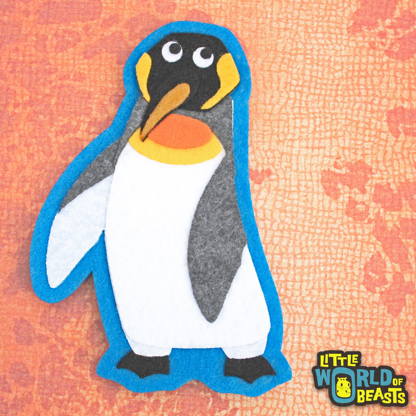 Felt Animal Applique - Penguin