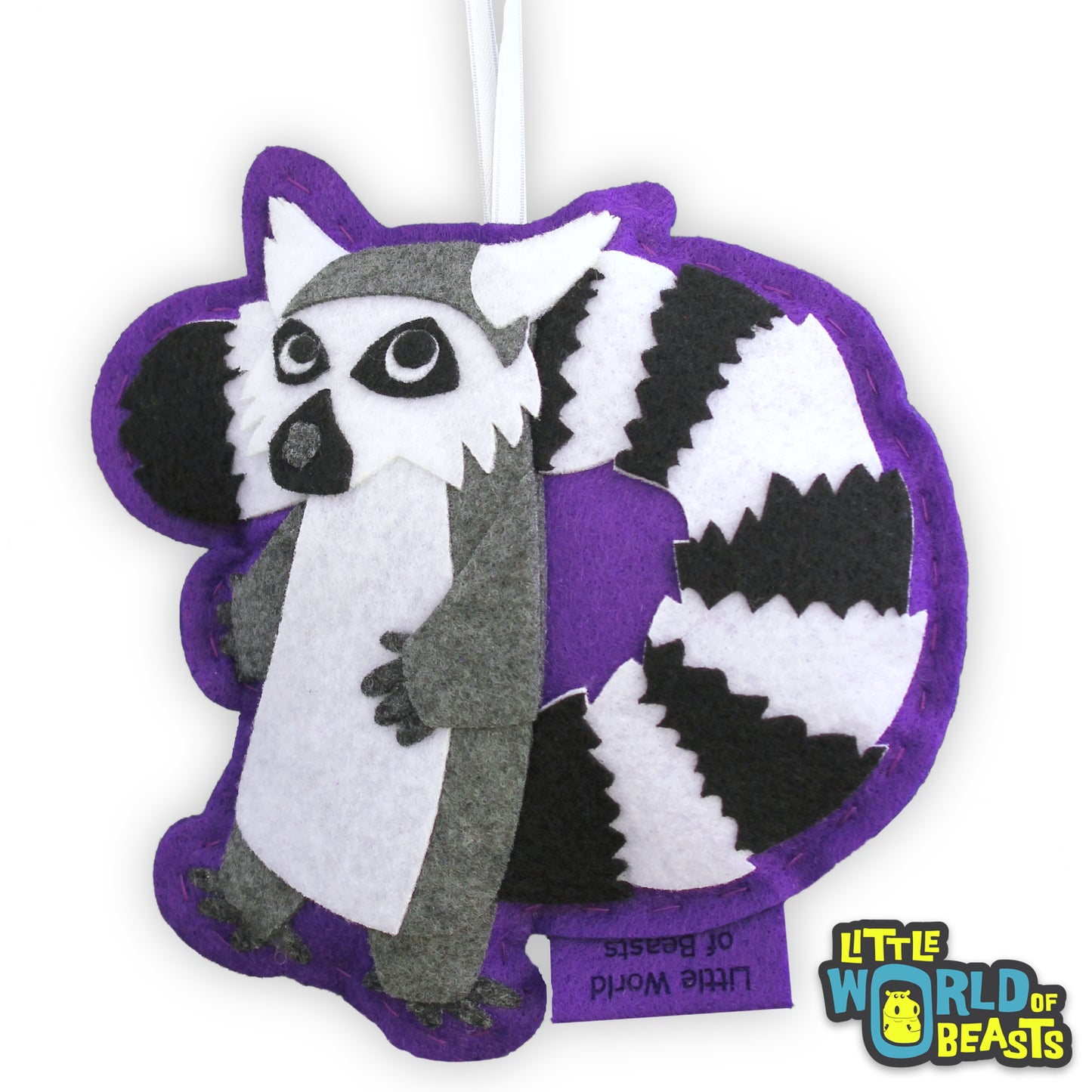 Ring Tailed Lemur Christmas Ornament