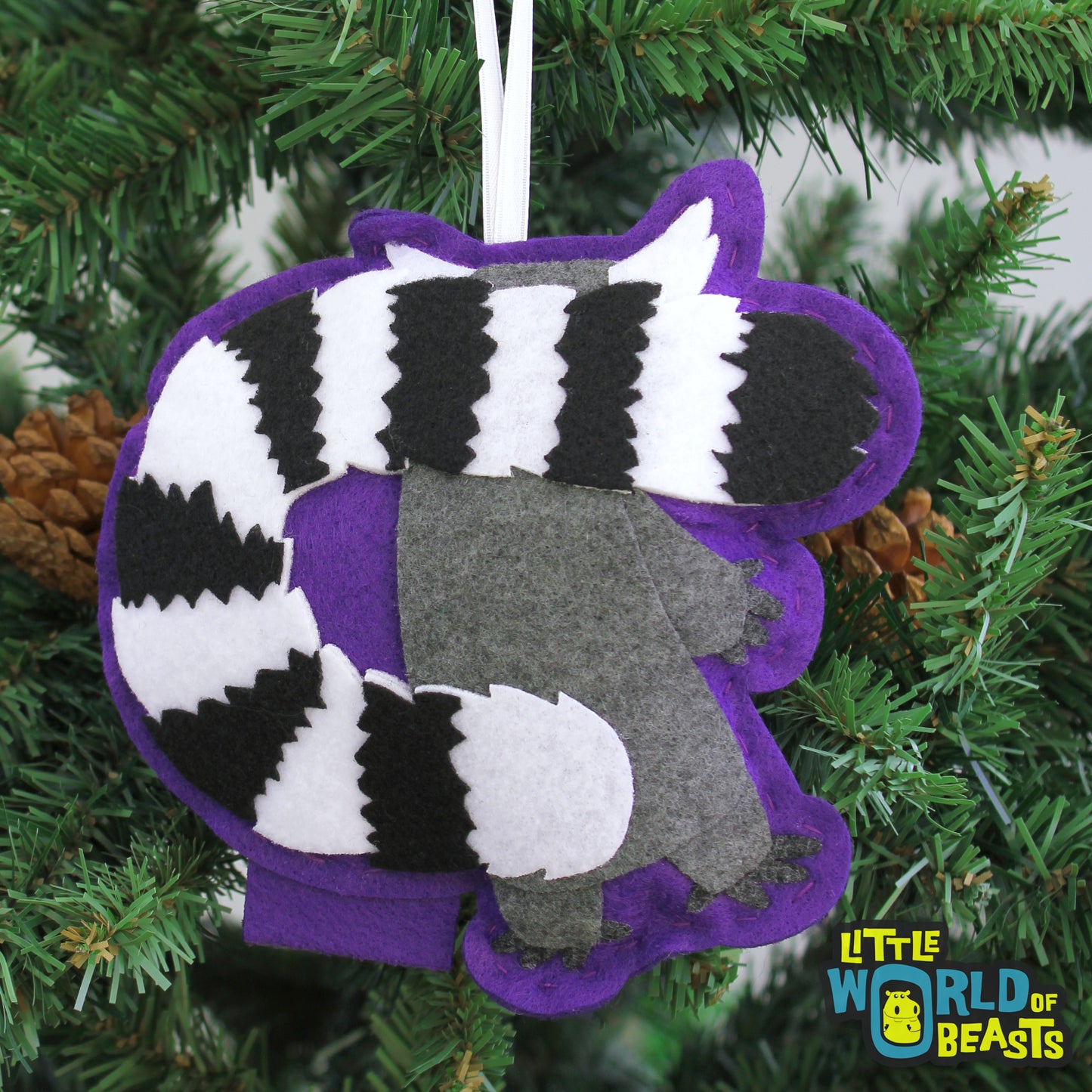 Ring Tailed Lemur Christmas Ornament