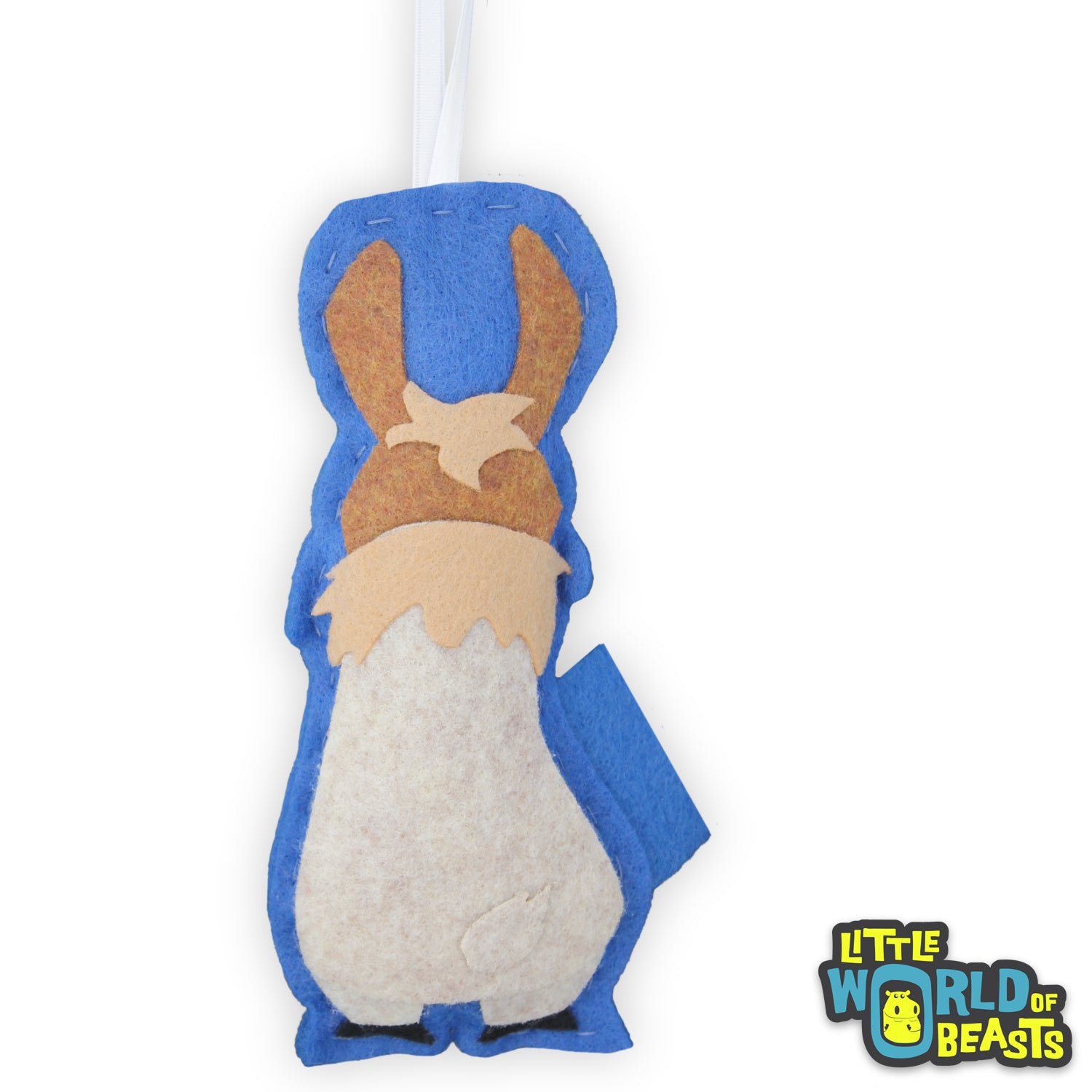 Llama - Felt Animal Christmas Ornament