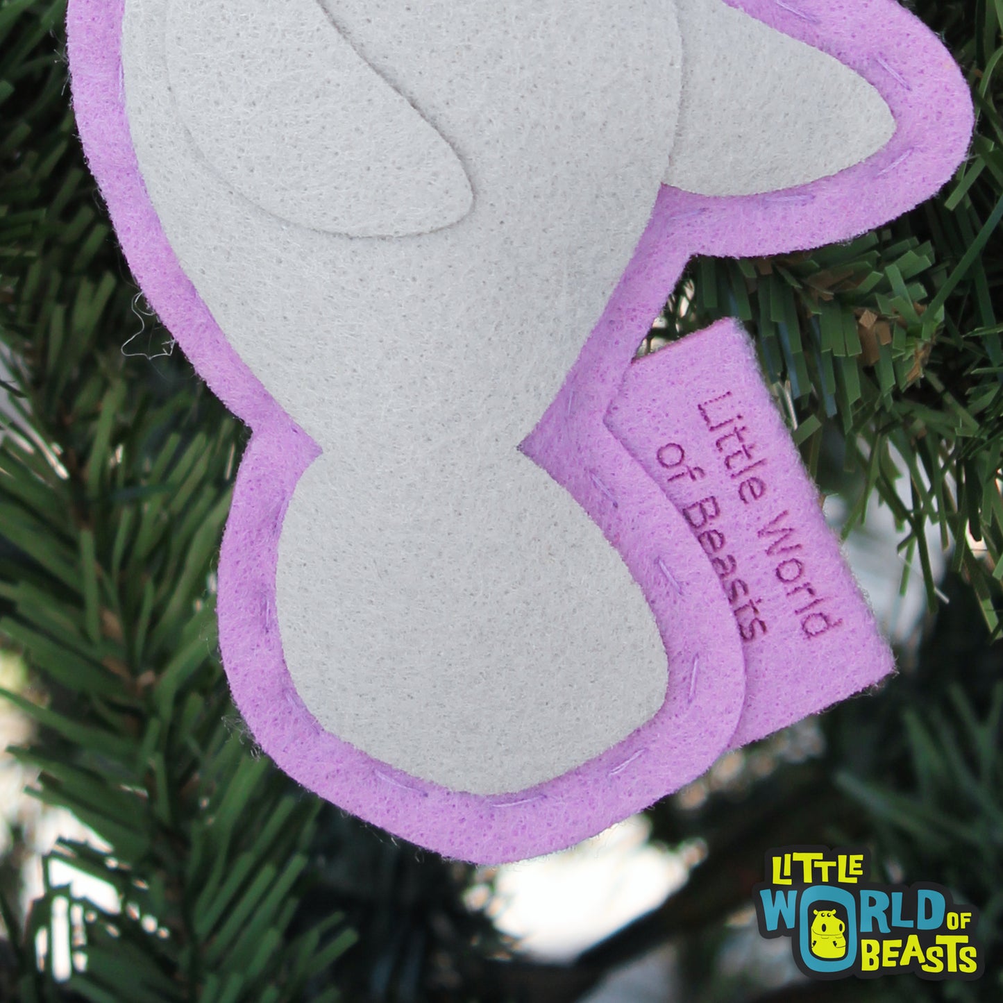 Mantee Christmas Ornament- Little World of Beasts