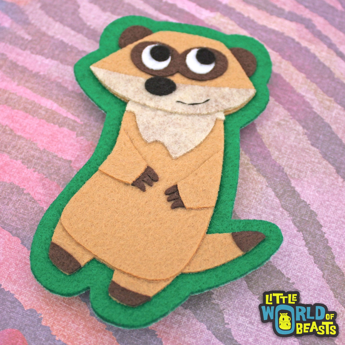 Sew On/ Iron On patch - Meerkat