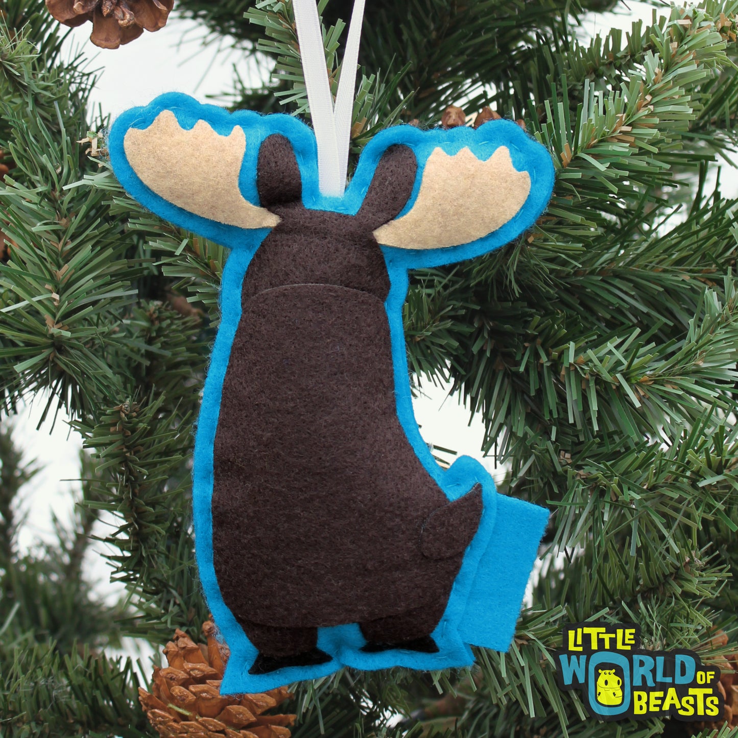 Little World of Beasts - Moose Ornament