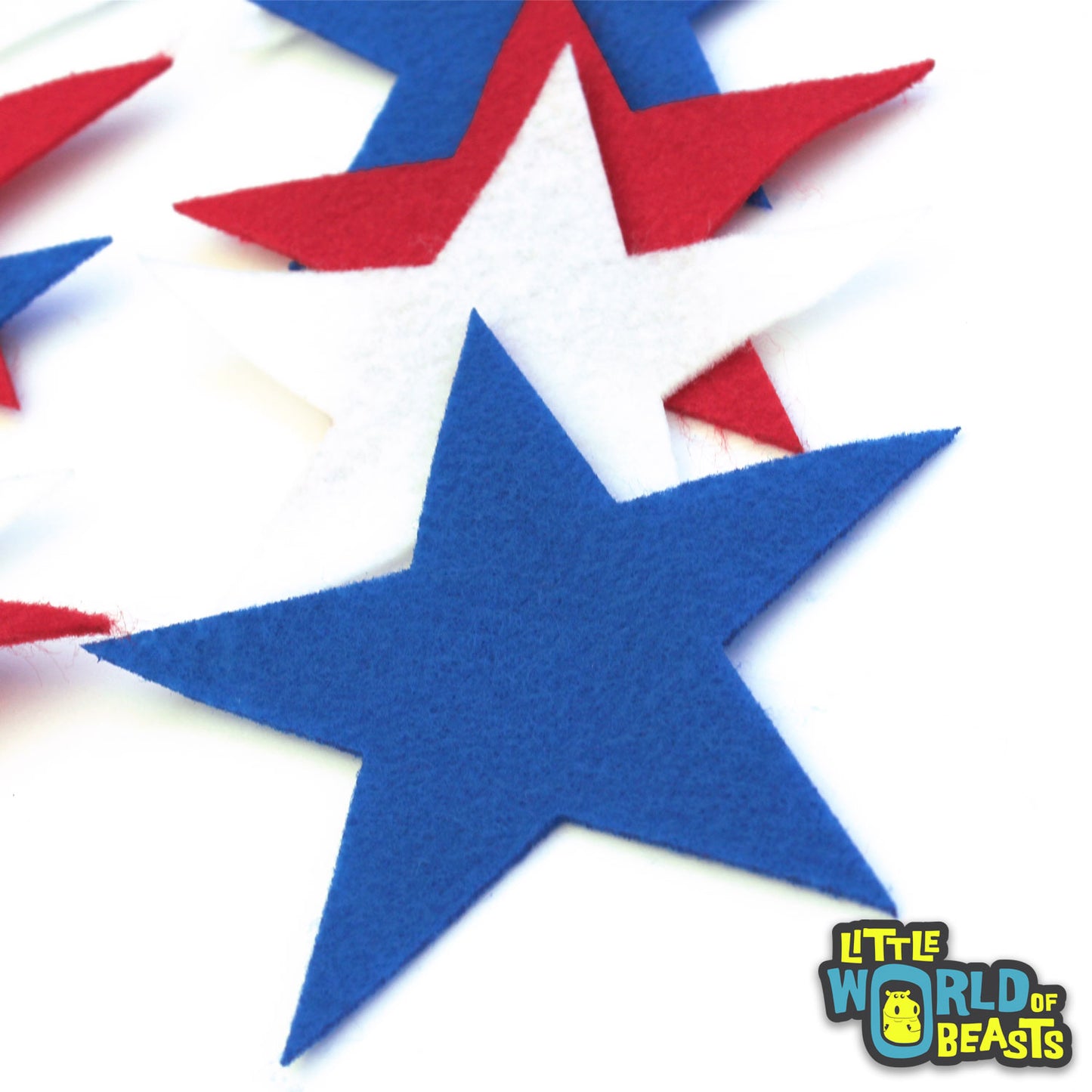 Pre-cut Felt Shapes - 4th of July