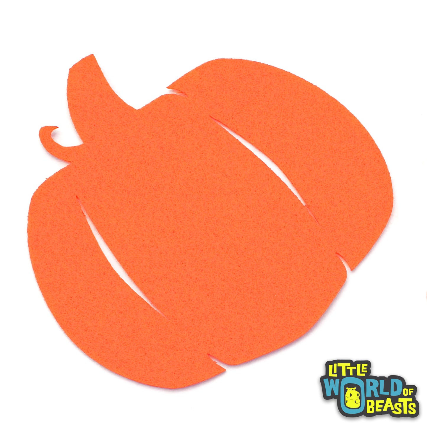 Pumpkin - Laser Cut Felt Shape for Crafts and Garlands