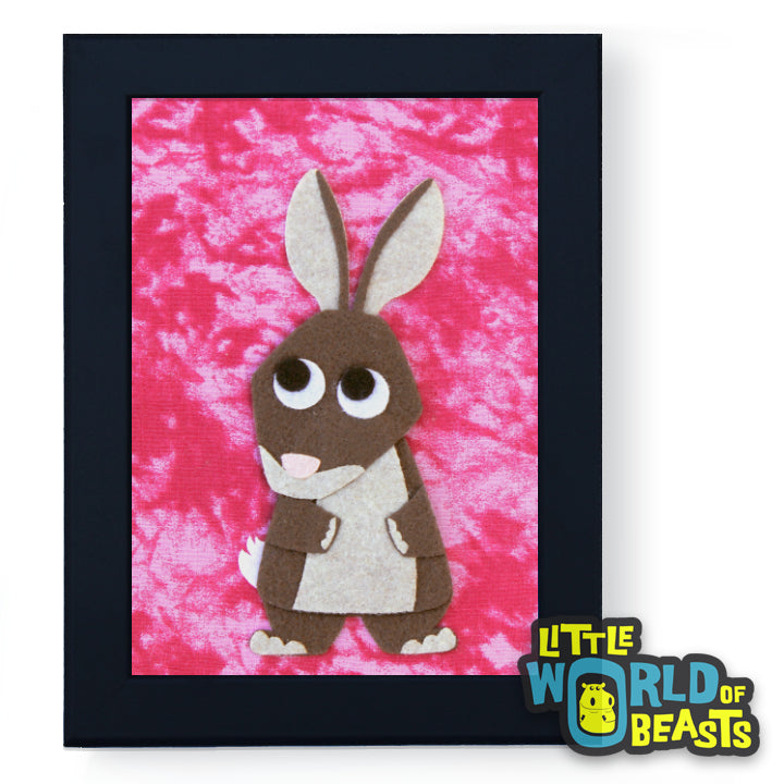 Gemma the Rabbit Framed