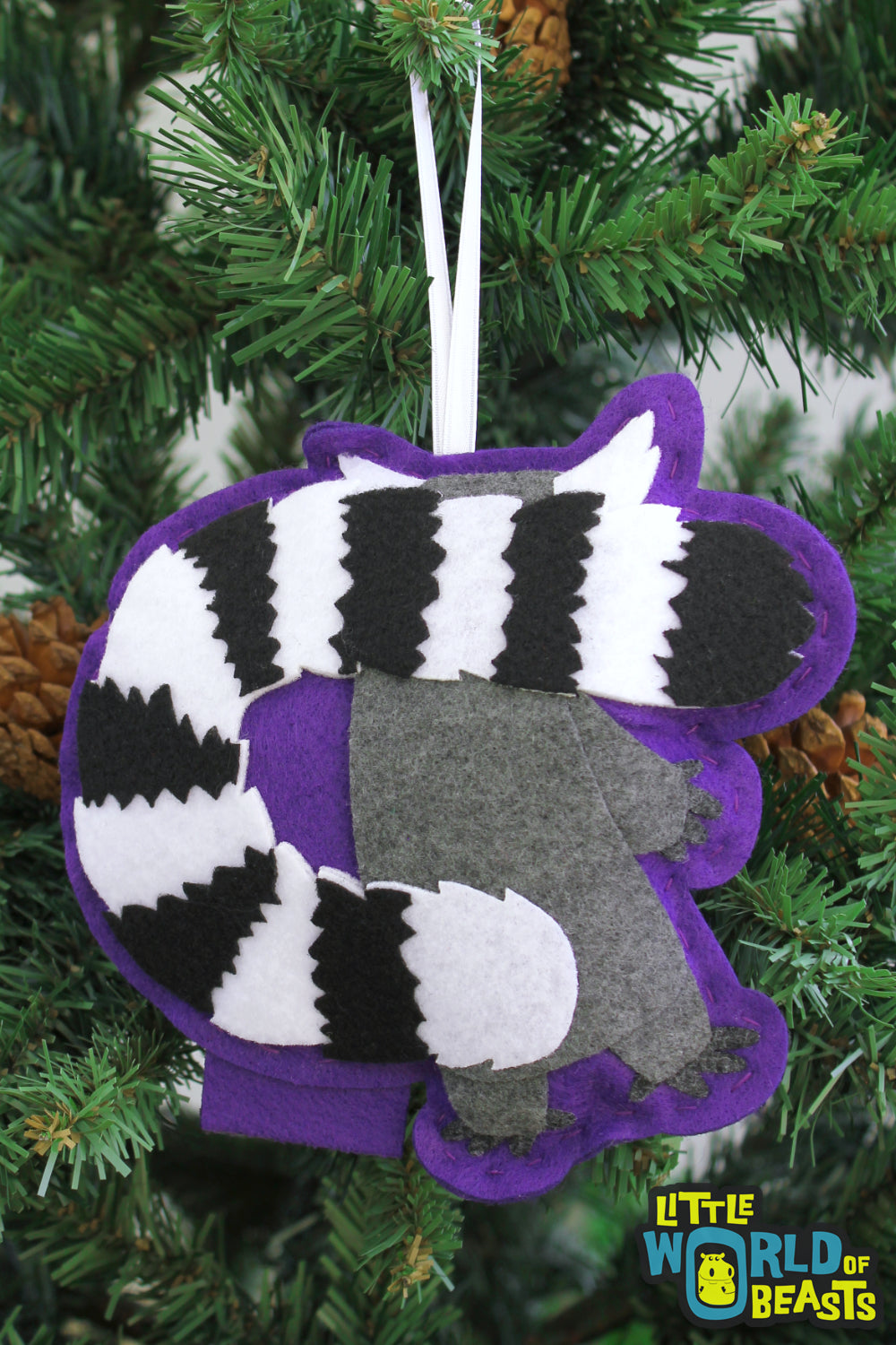 Ring Tailed Lemur Christmas Ornament