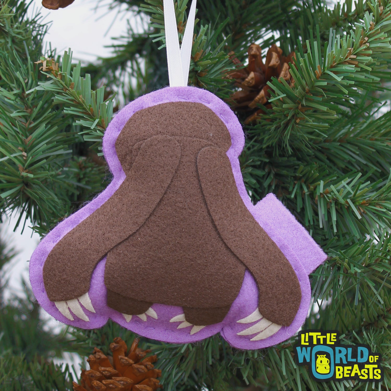 Christmas Ornament - Sloth