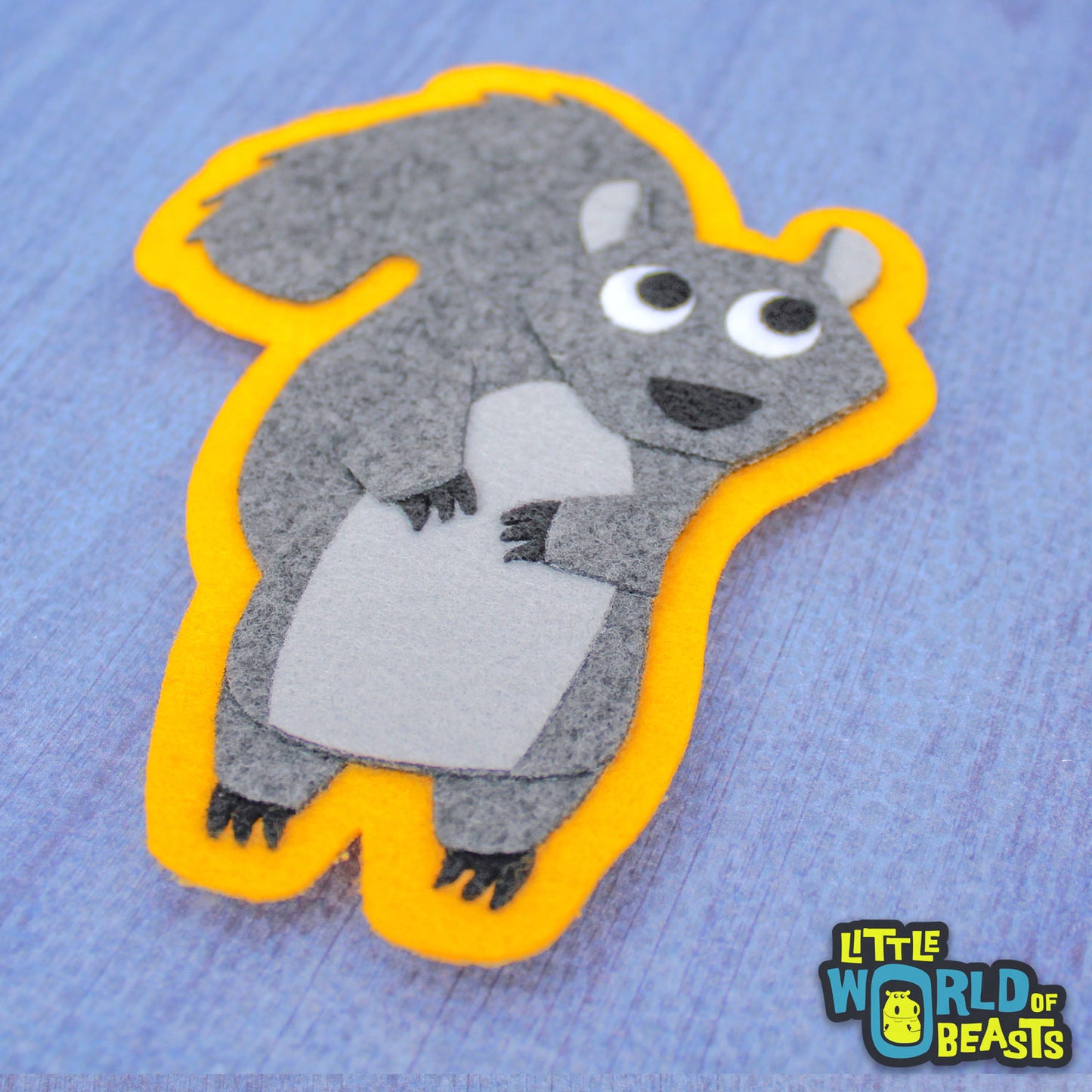 Squirrel - Woodland Animal Applique