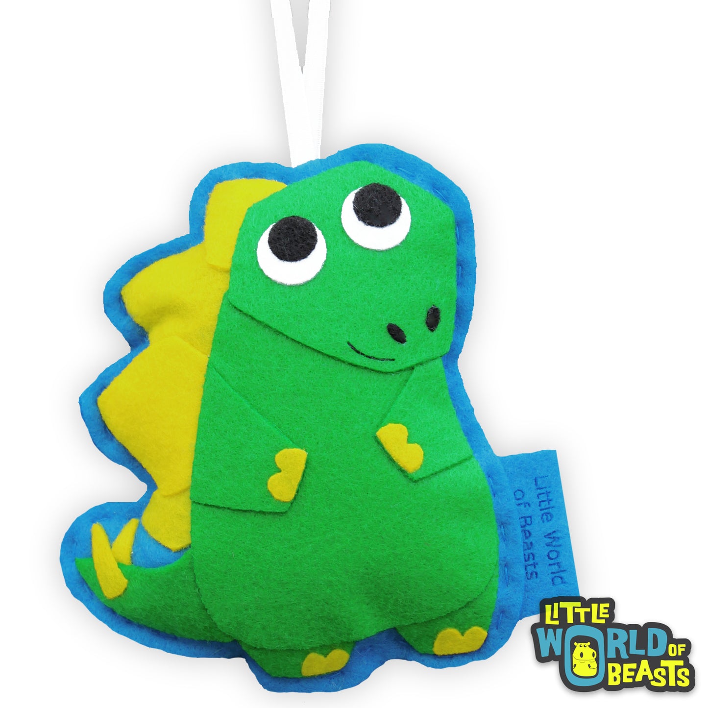 Felt Ornament -Dinosaur - Stegosaurus