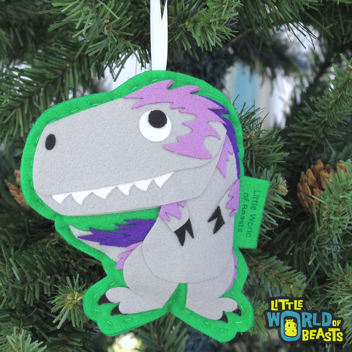 T-Rex Dinosaur Ornament 