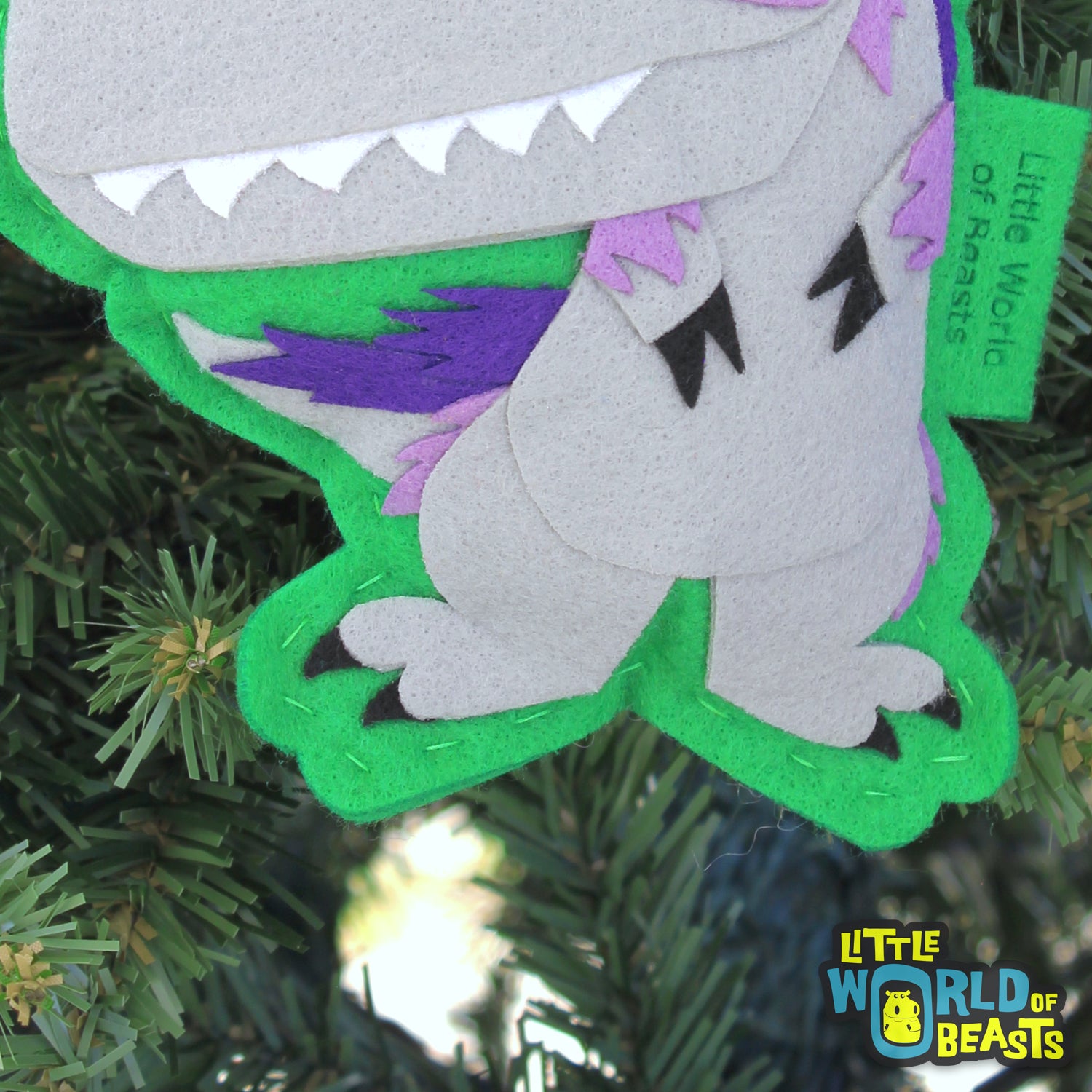 T-Rex Dinosaur Ornament 