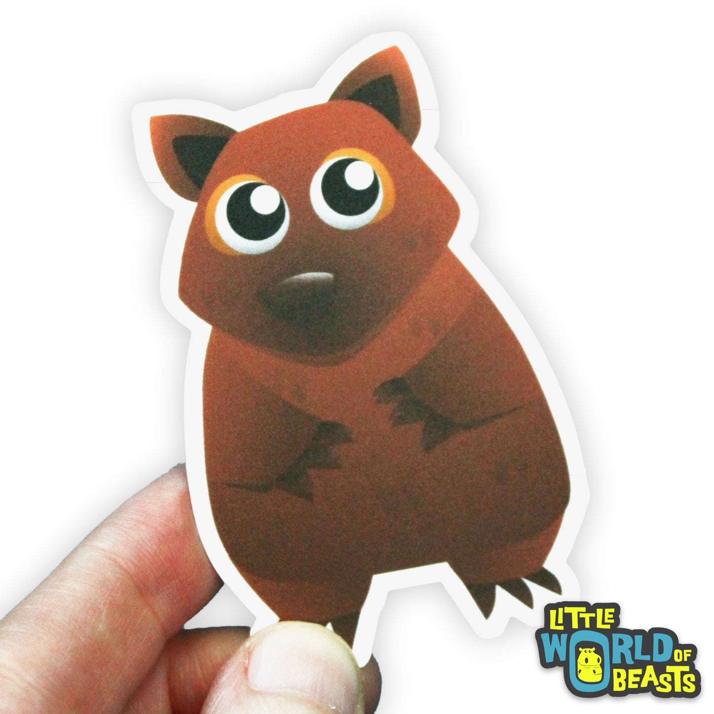 Wombat - Vinyl Sticker
