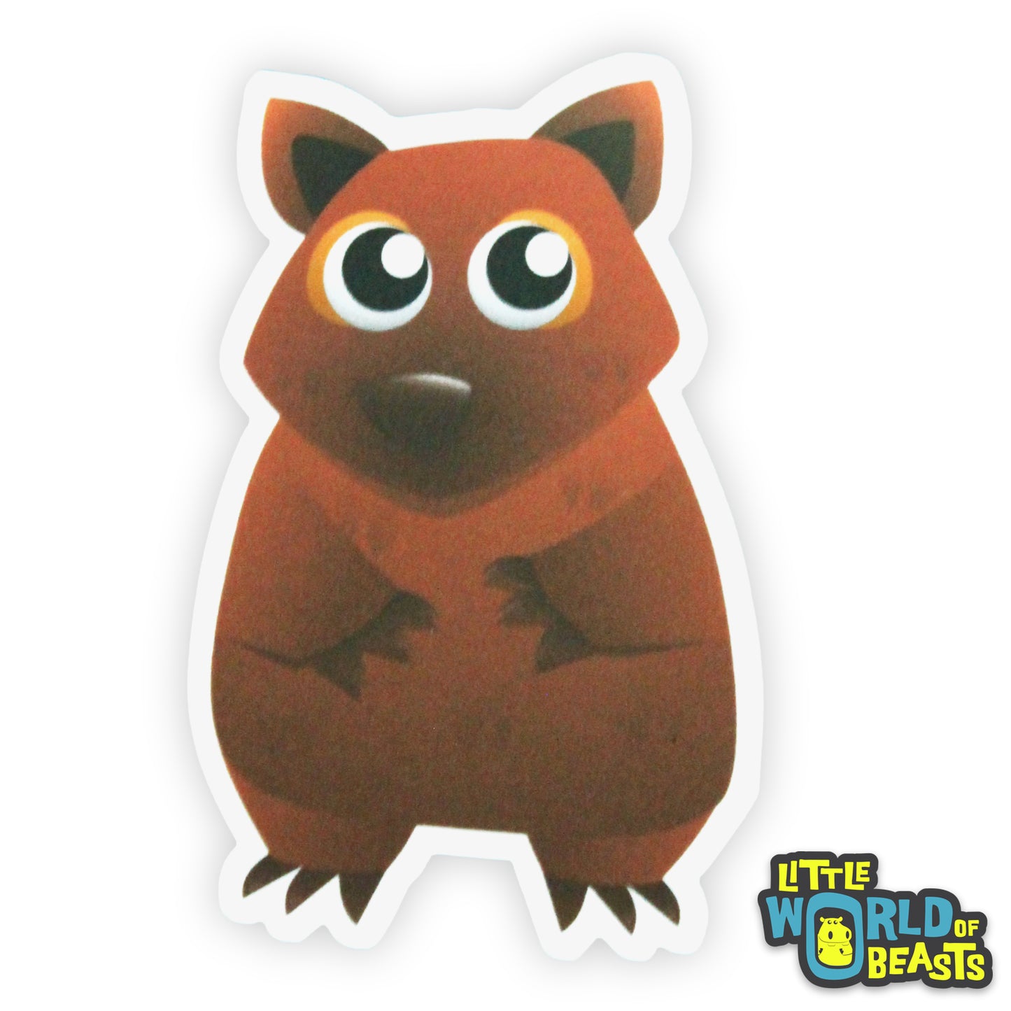 Wombat - Vinyl Sticker
