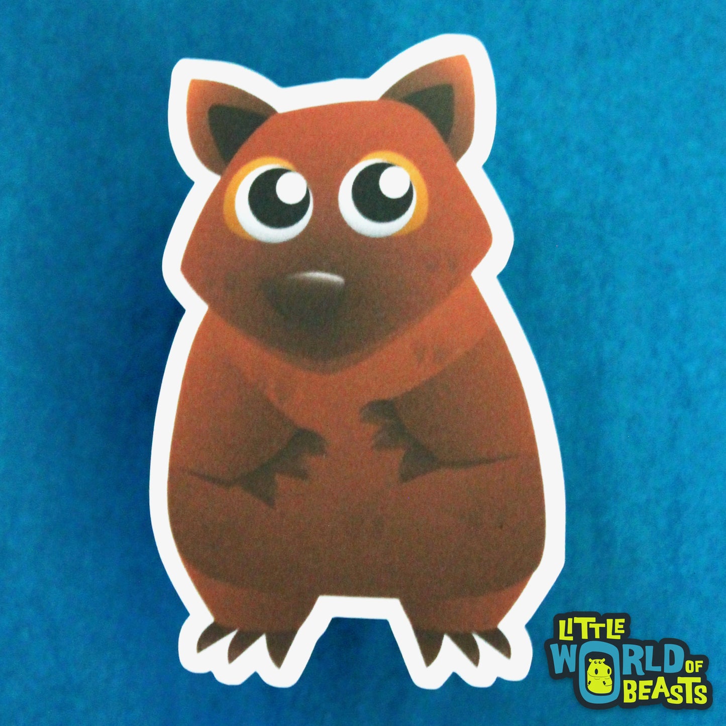 Wombat - Vinyl Sticker