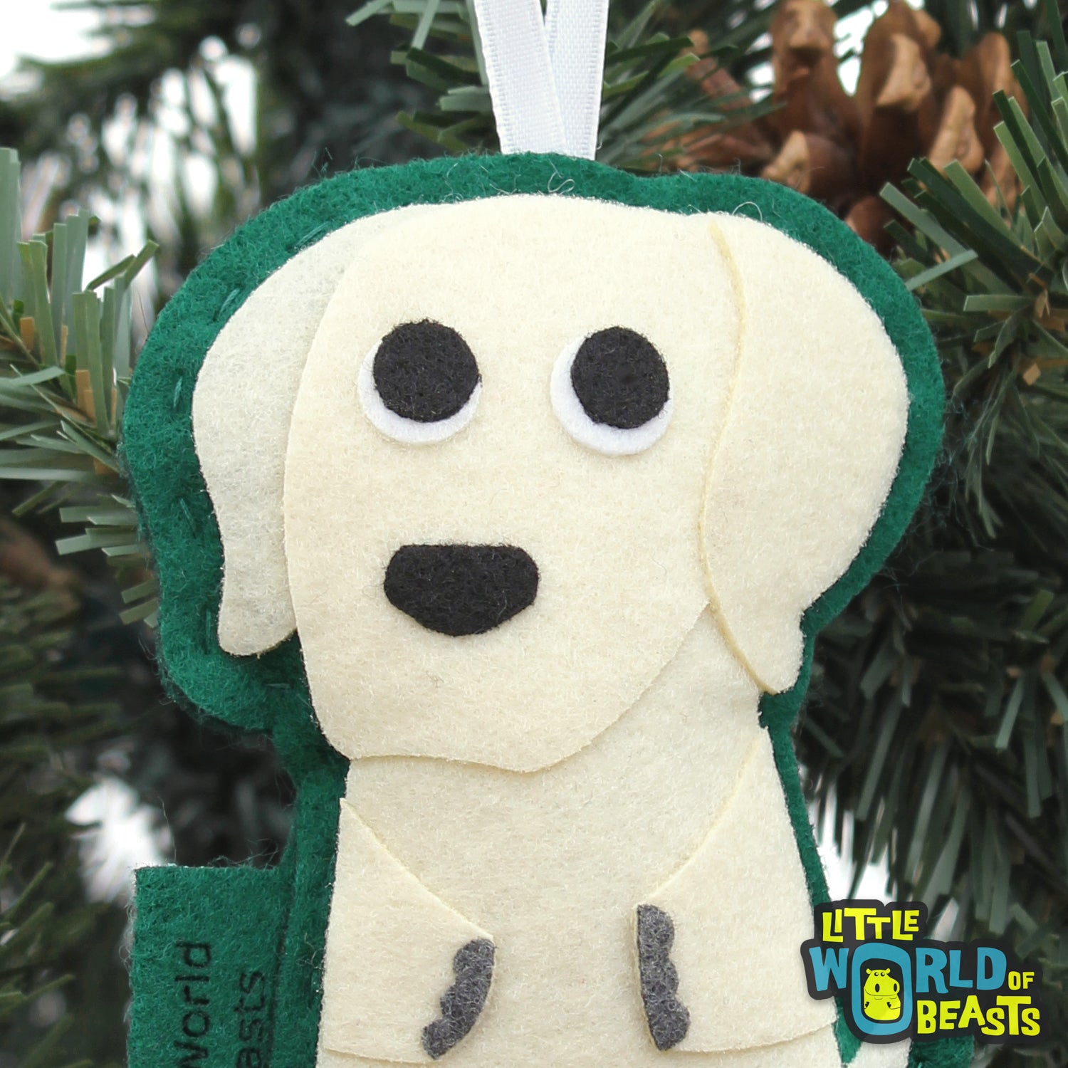 Yellow Lab - Dog Ornament