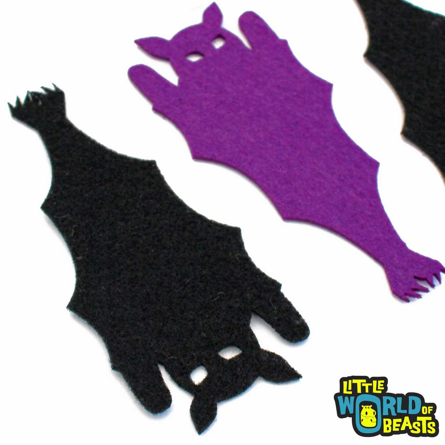 Hanging Bat- Felt Laser Cut Shape - Halloween