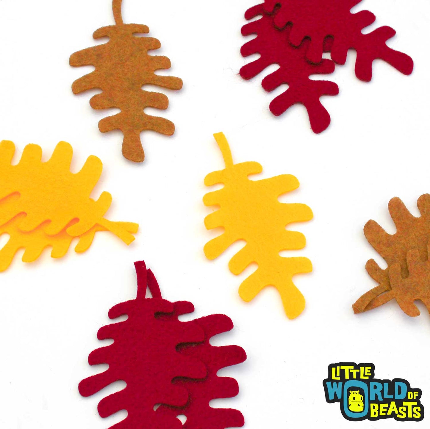 Oak Leaf - Pre-cut Felt Shapes