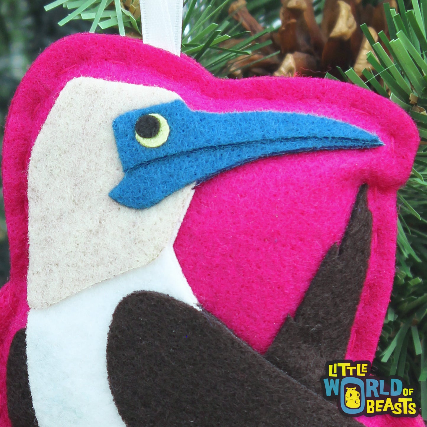 Blue Footed Booby Christmas Ornament