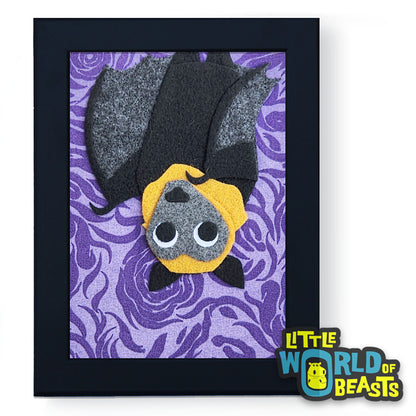 Ginger the Flying Fox Framed