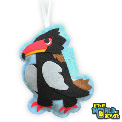 Felt Christmas Ornament - Bateleur Eagle