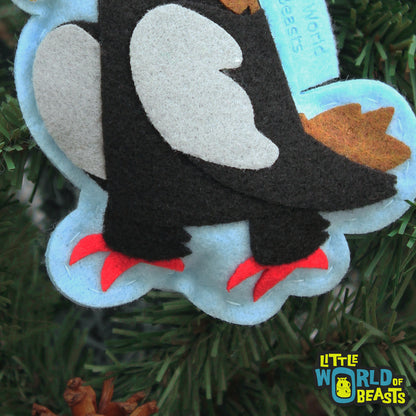 Felt Christmas Ornament - Bateleur Eagle