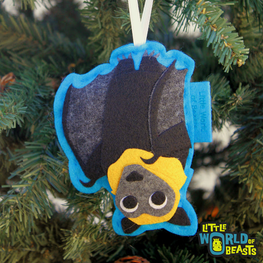 Bat - Felt Ornament