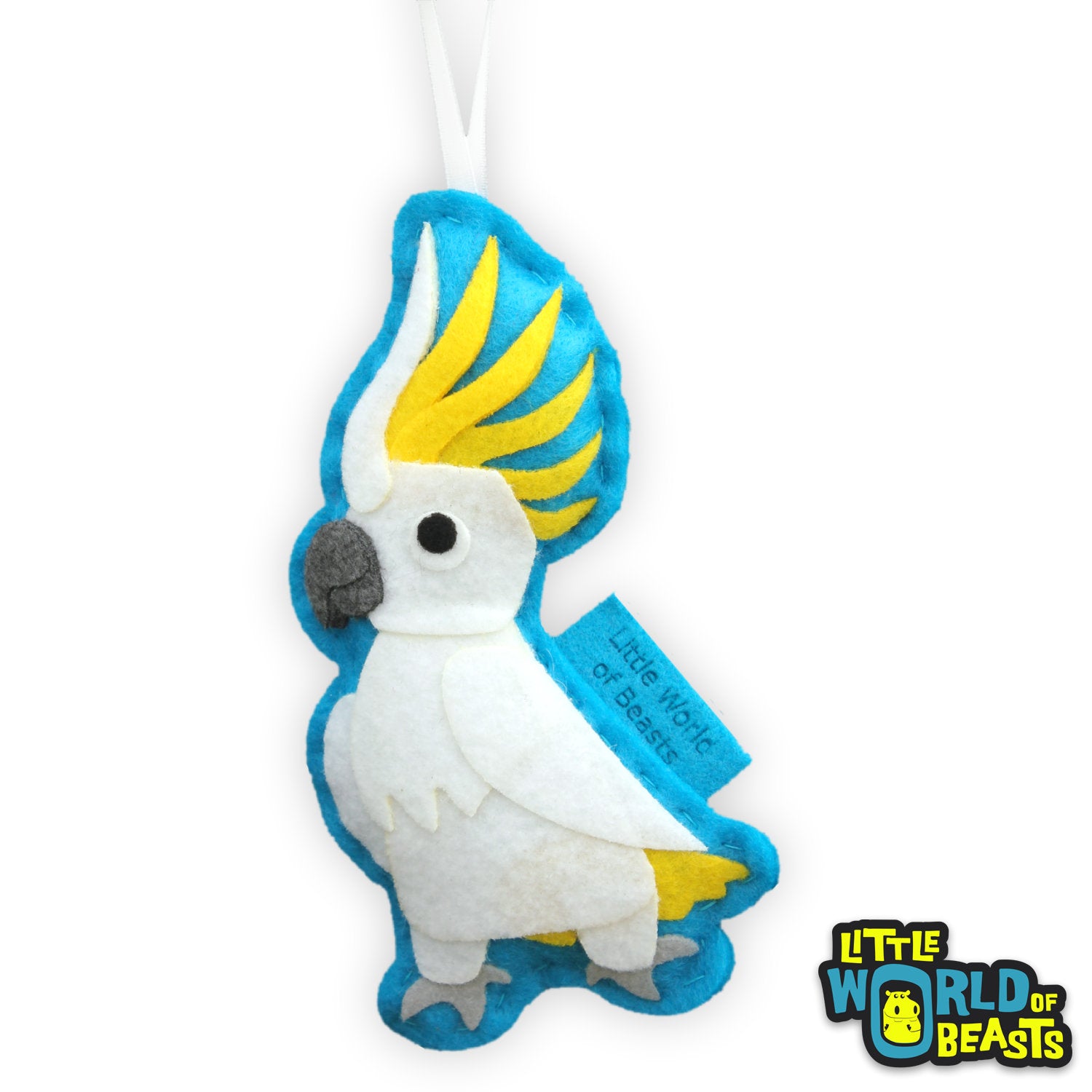 Sulphur-crested Cockatoo - Bird Christmas Ornament