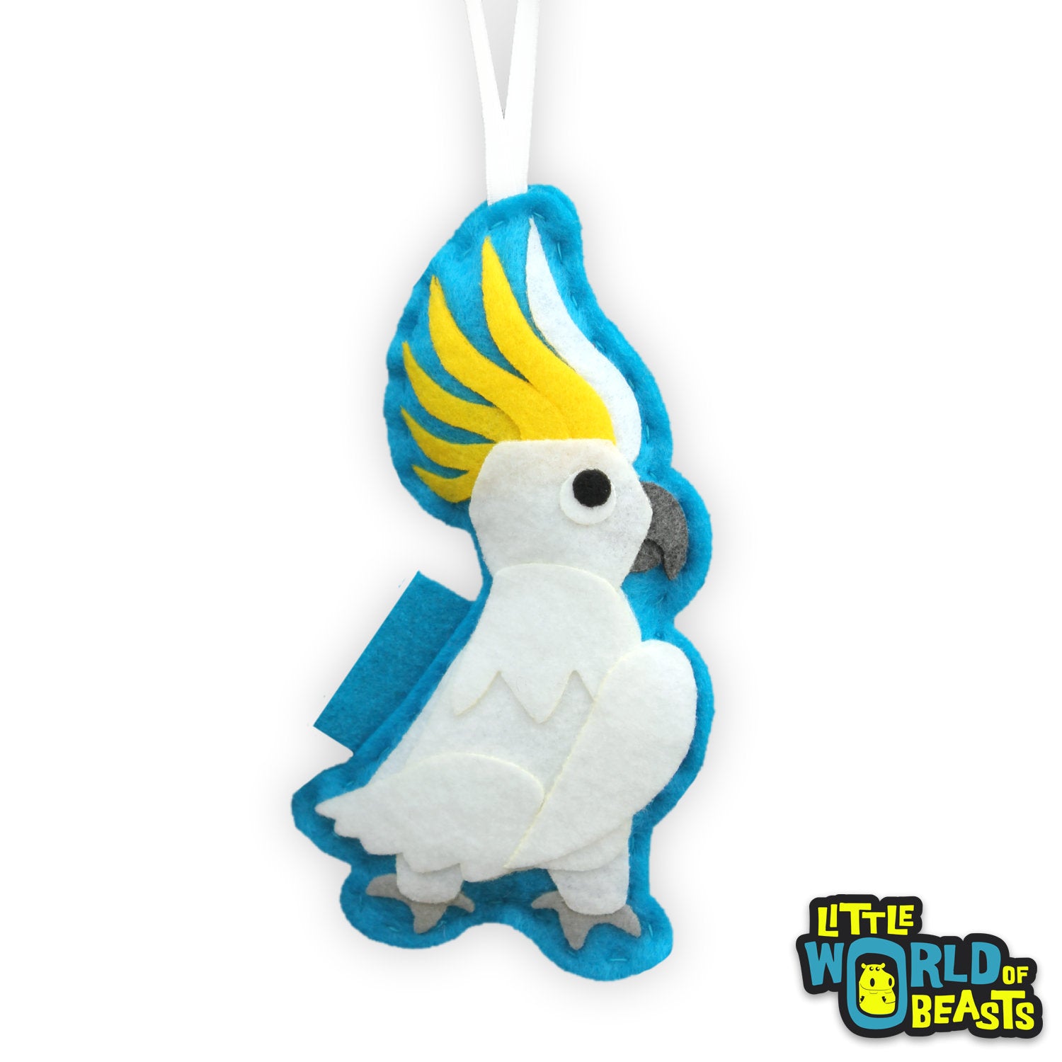 Sulphur-crested Cockatoo - Bird Christmas Ornament