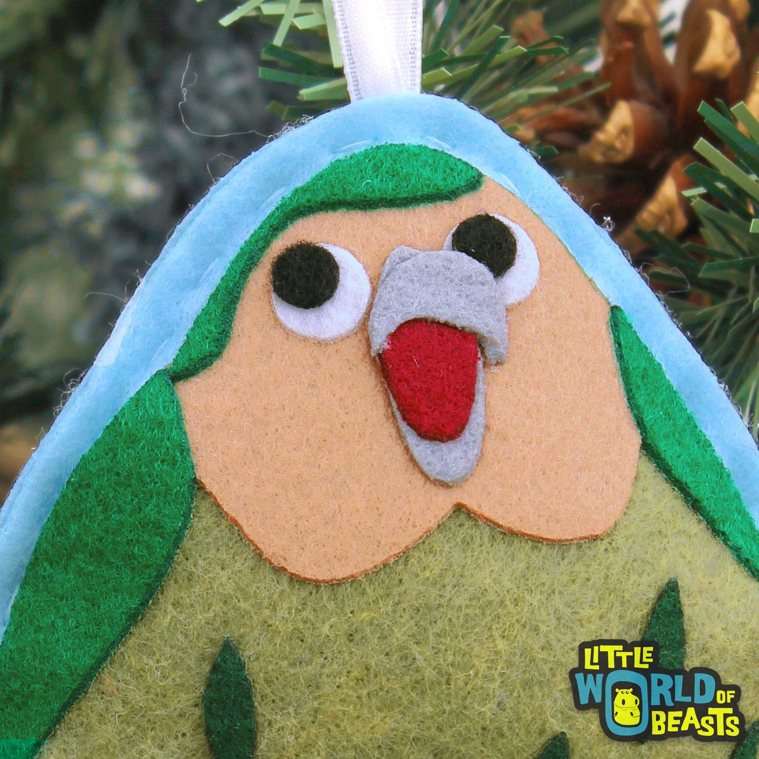 Kakapo Christmas Ornament - Felt
