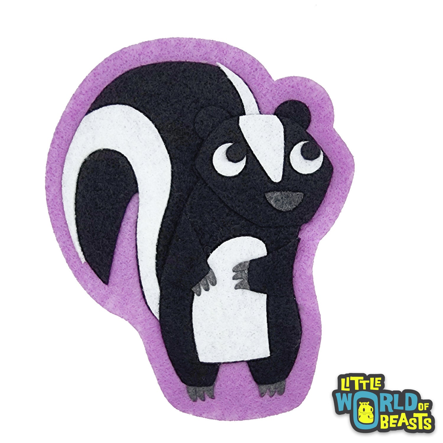 Roxy the Skunk - Sew on or Iron on Woodland Applique – Little World of
