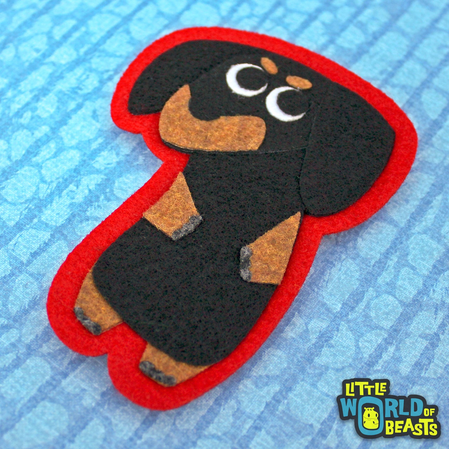 Dachshund - Felt Animal Patch