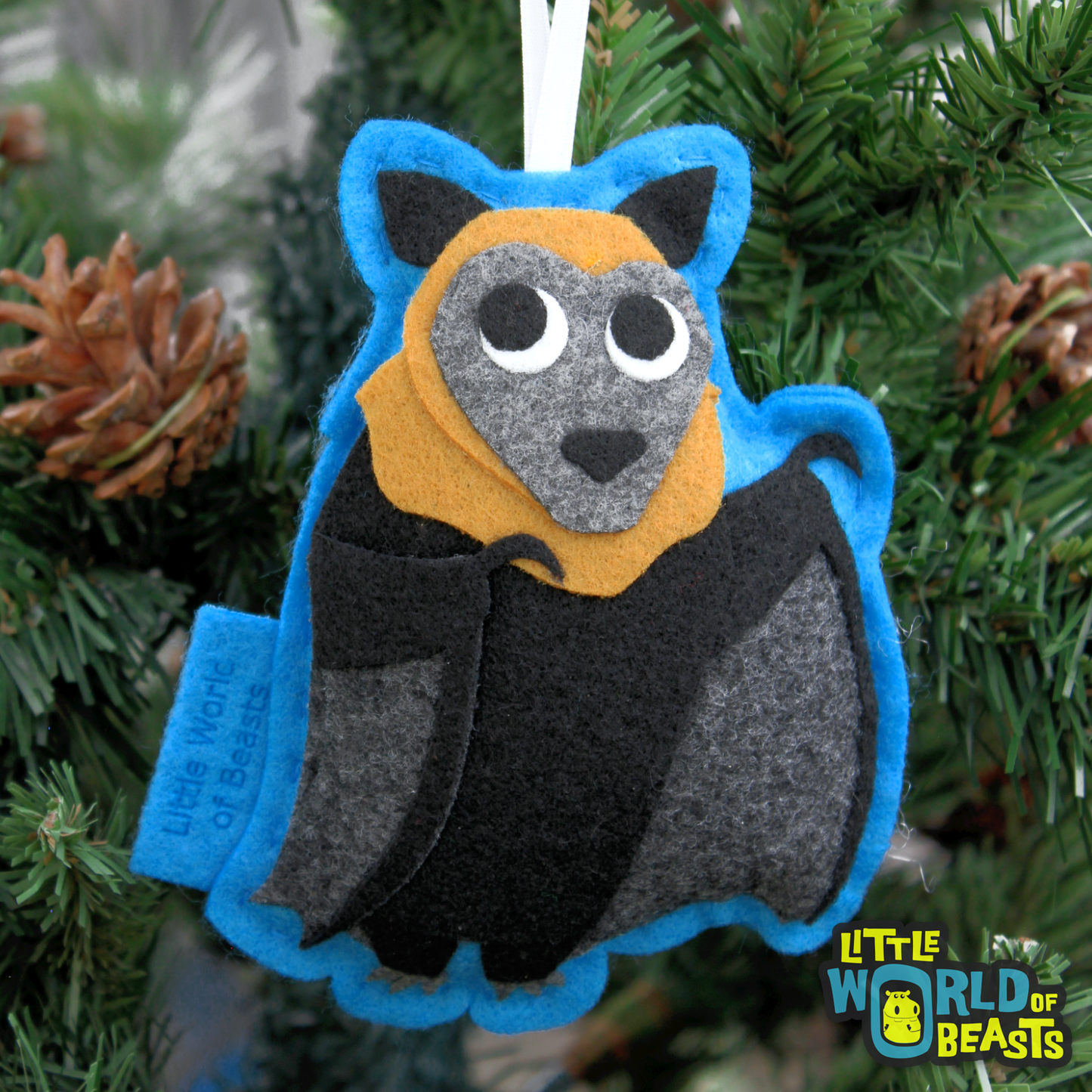 Bat - Felt Ornament