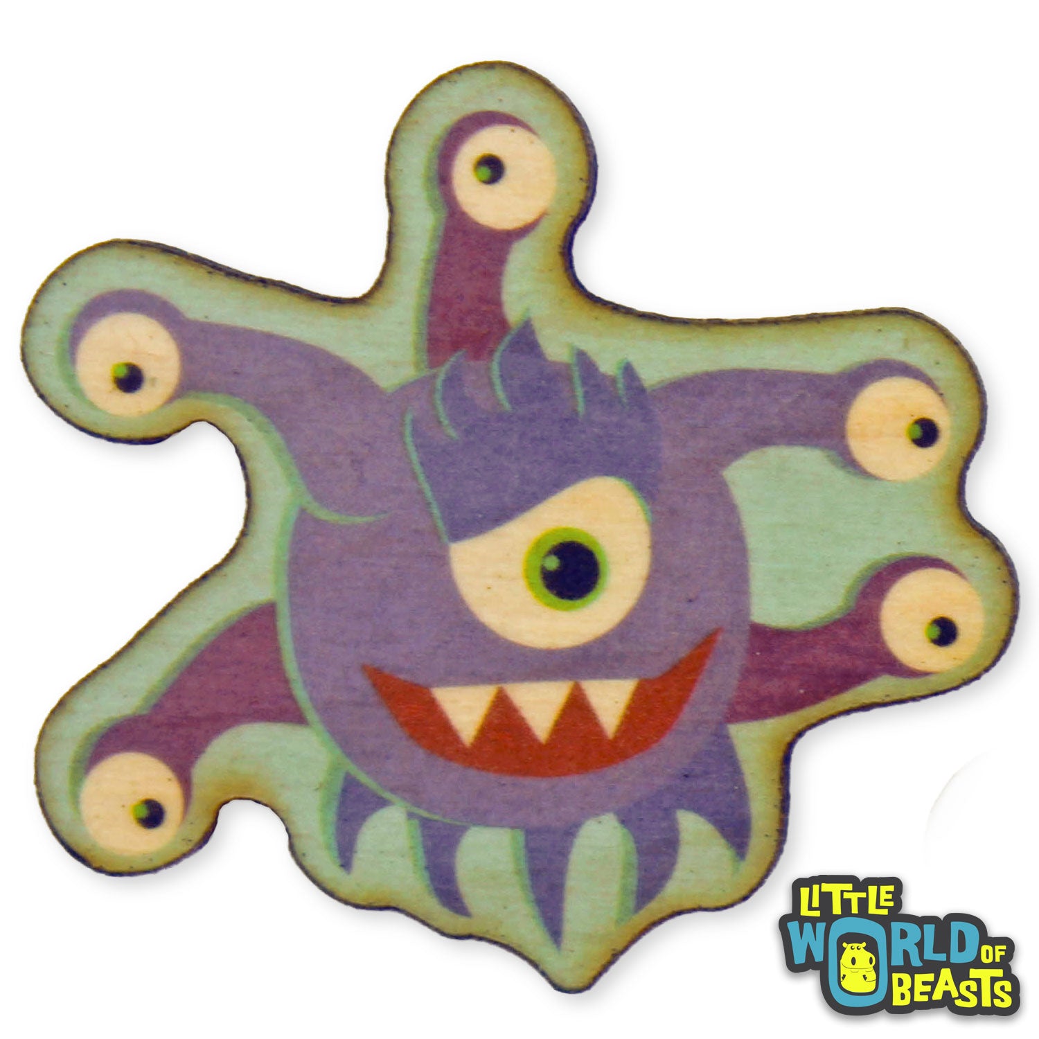 Beholder - D&D Monster - Wooden Pin
