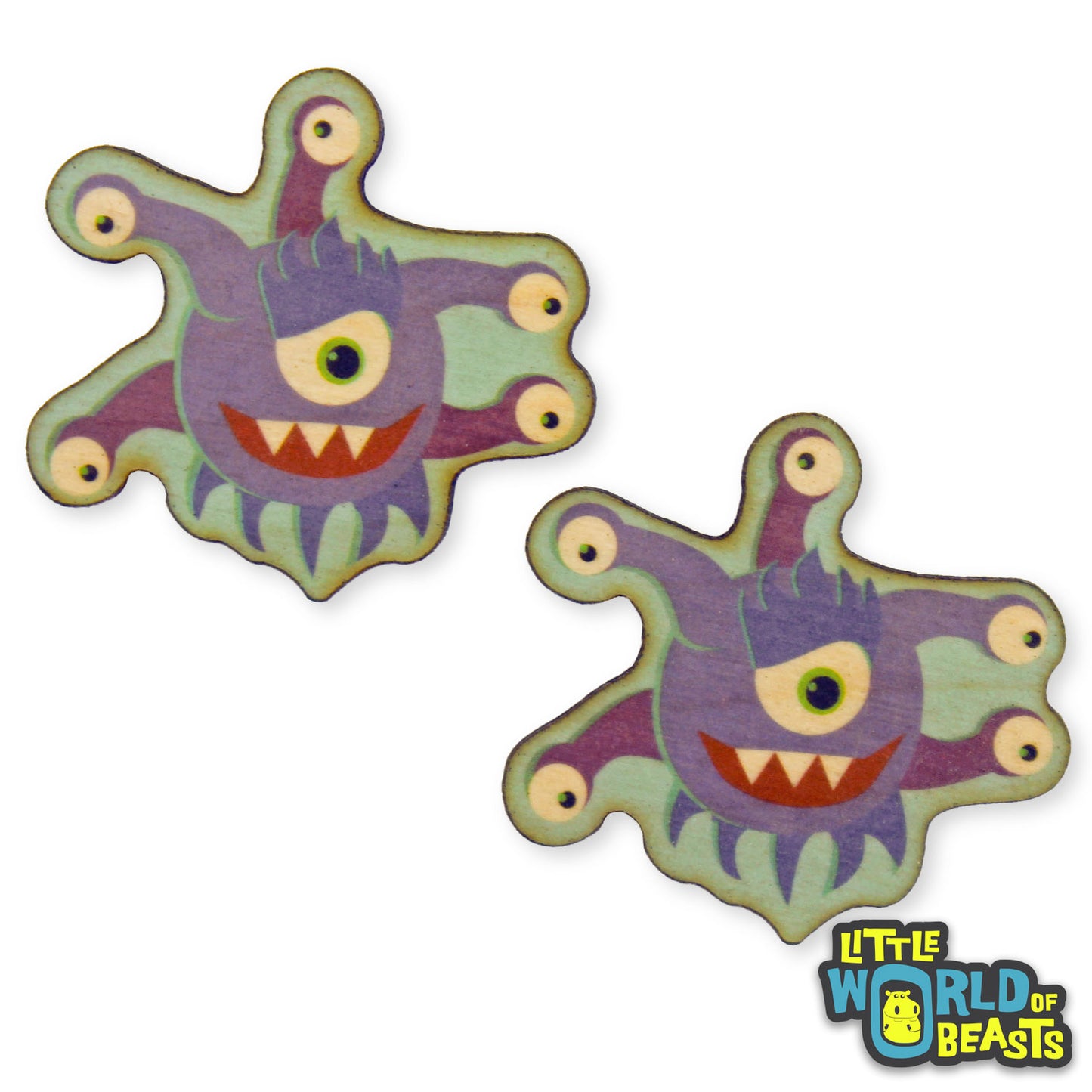 Beholder - D&D Monster - Wooden Pin