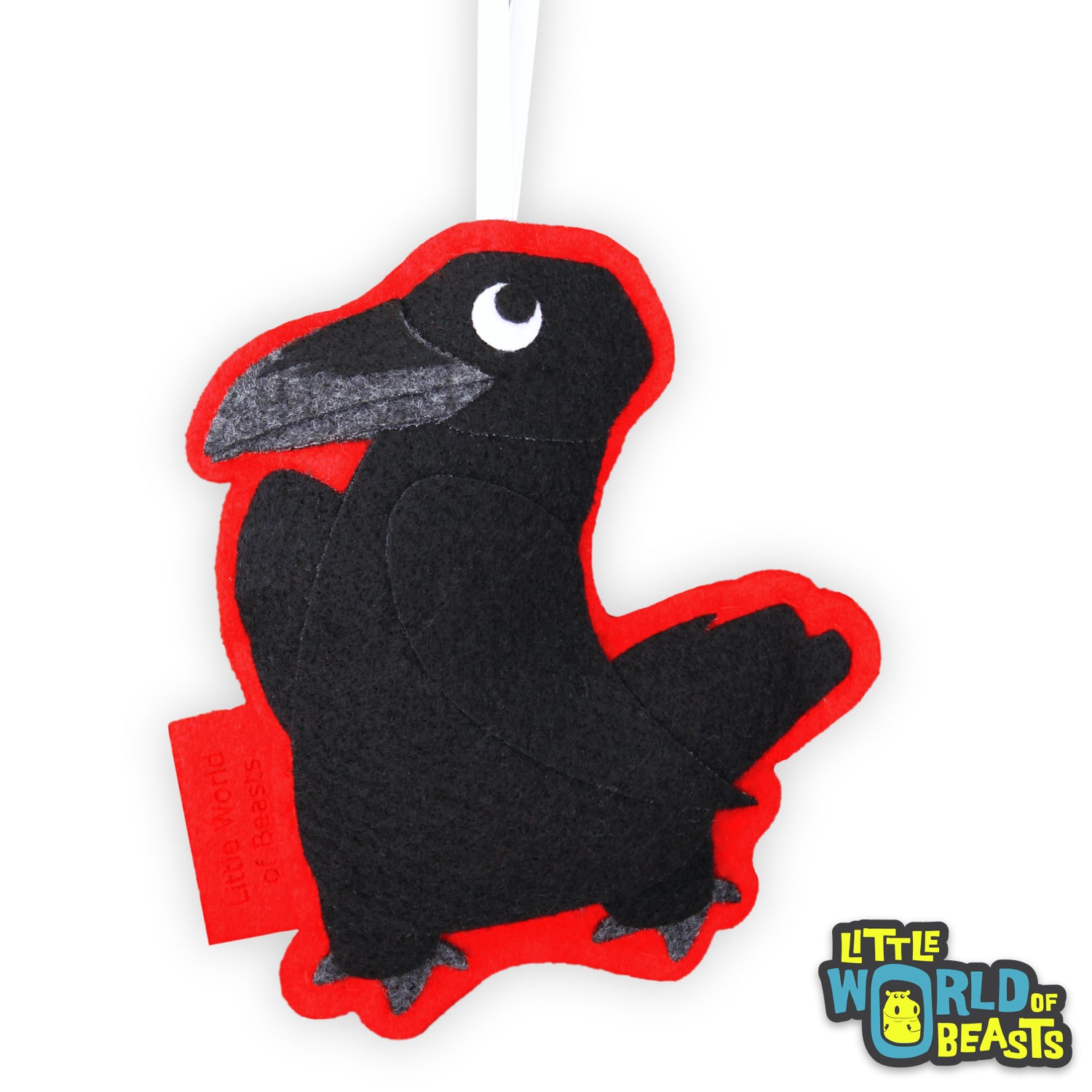 Raven - Personalized Bird Ornament