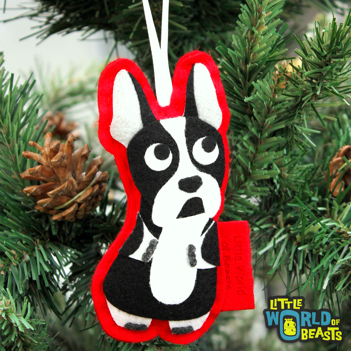 Boston Terrier Dog Breed Ornament