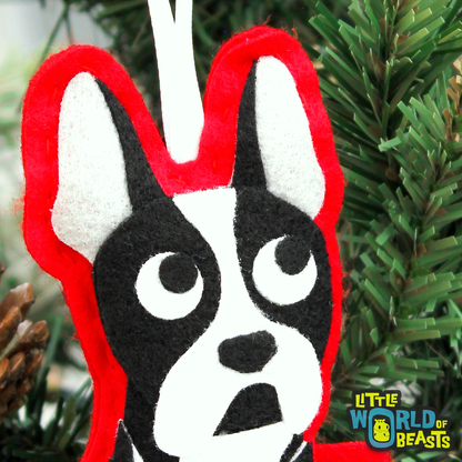 Boston Terrier Dog Breed Ornament