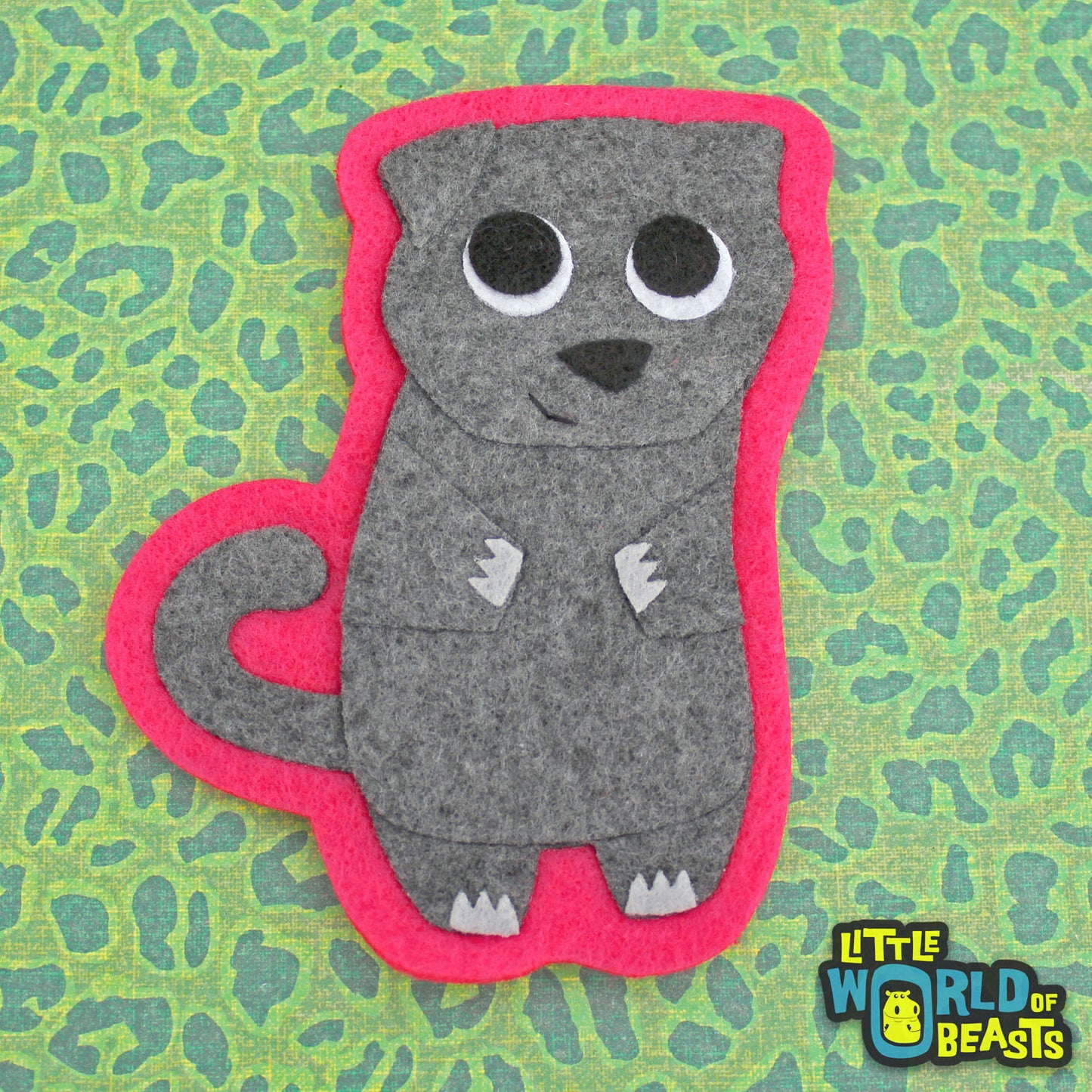 Cat Breed Felt Patch - Scottish Fold