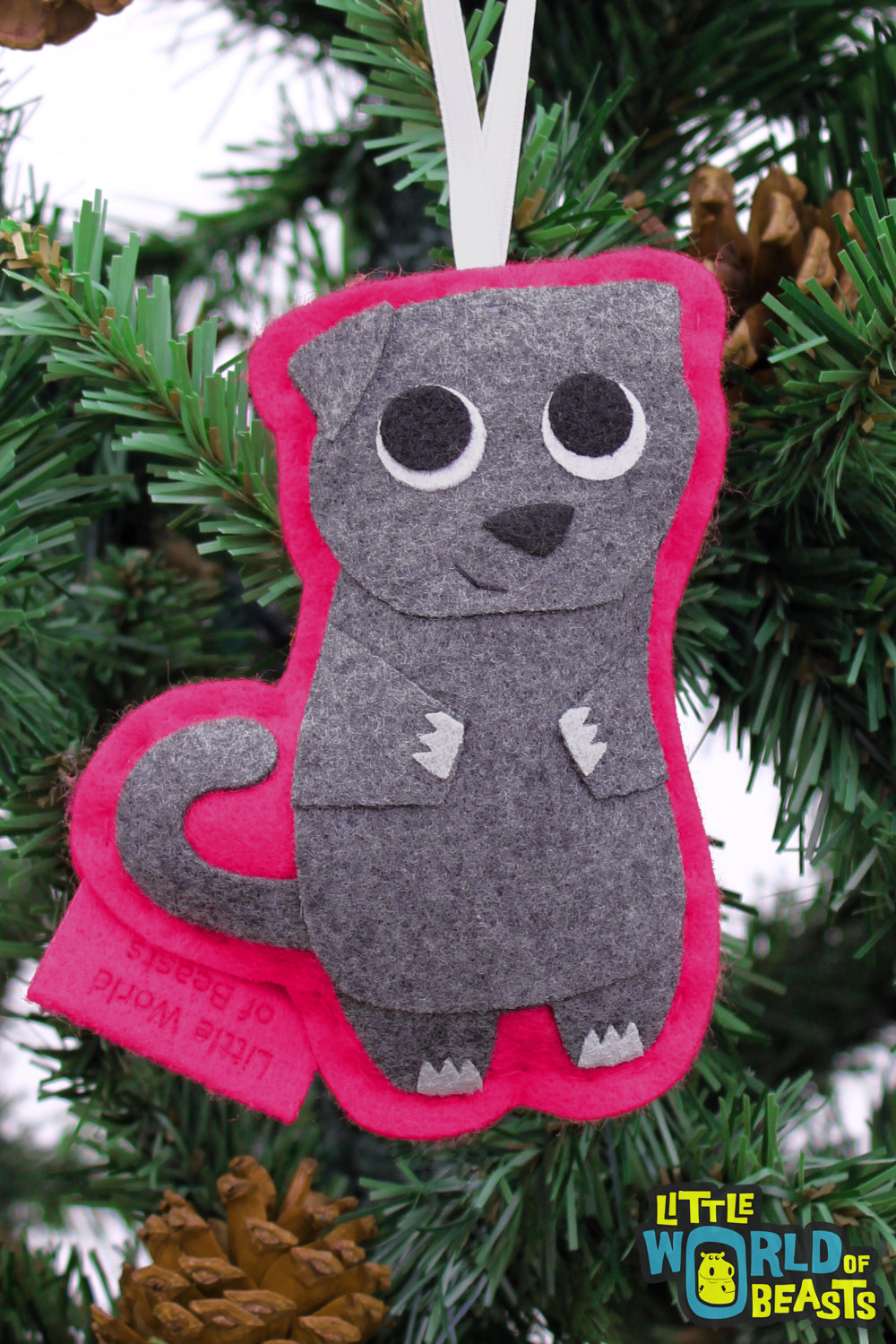 Cat Christmas Ornament - Scottish Fold