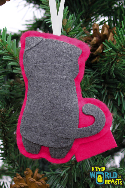 Cat Christmas Ornament - Scottish Fold