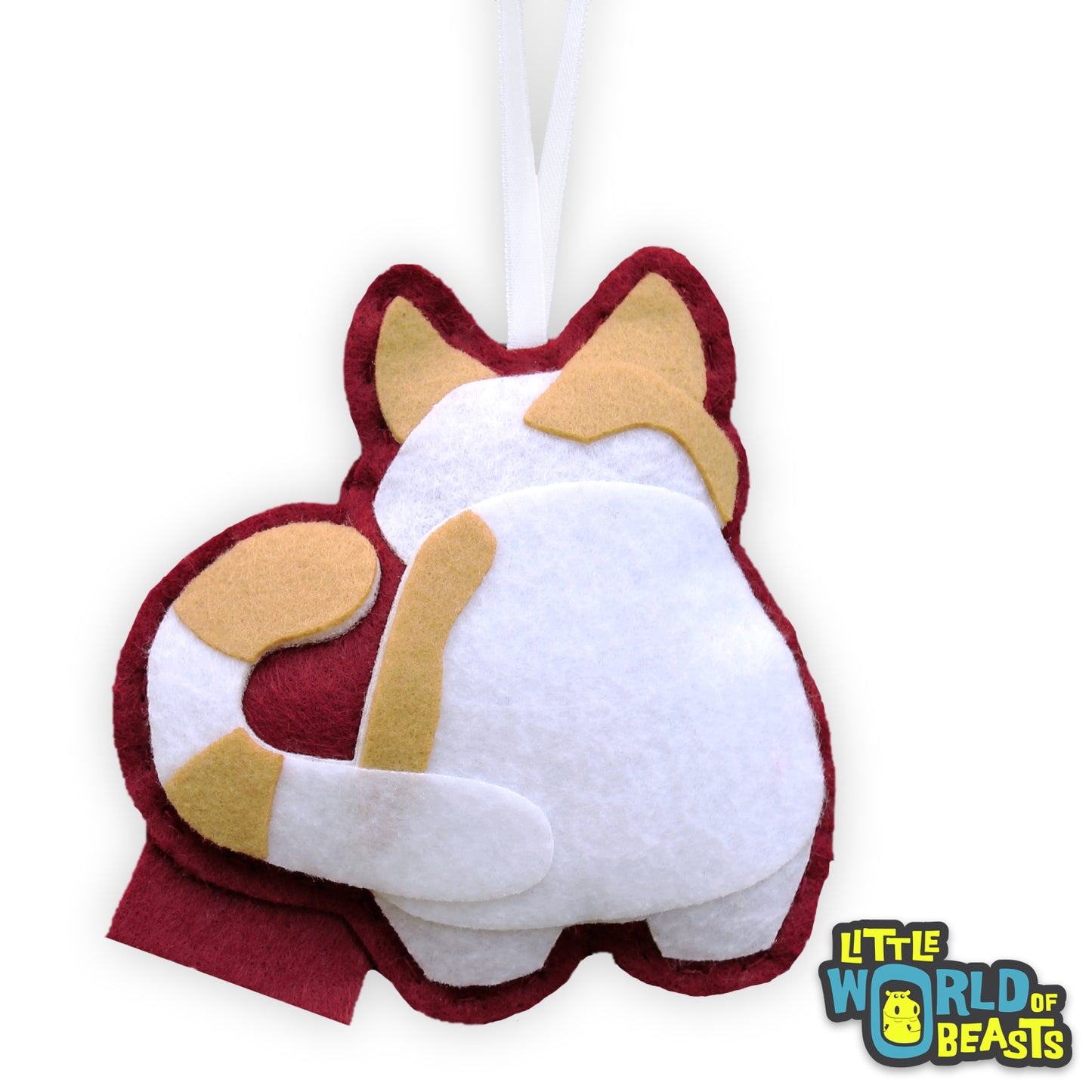 Cat - Felt Animal Ornament