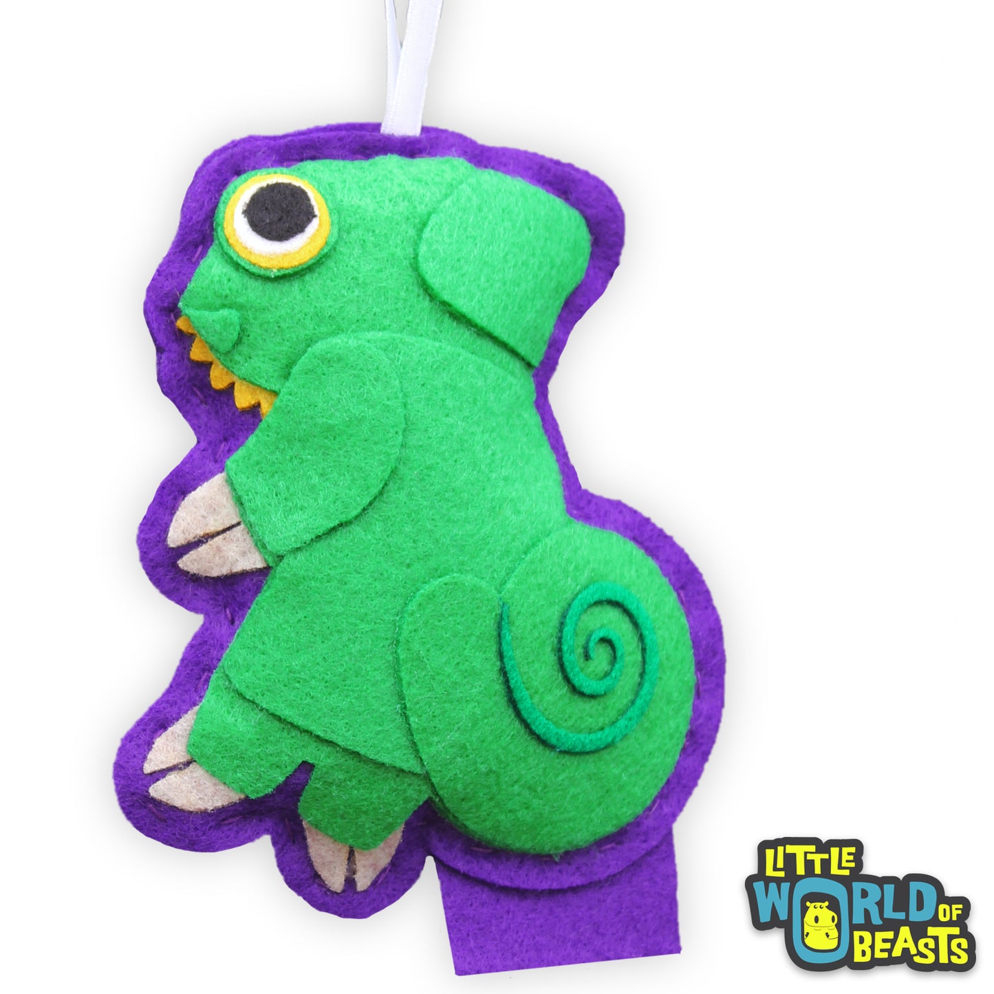 Chameleon Christmas Ornament