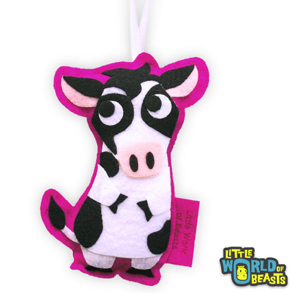  Cow Christmas Ornament - Little World of Beasts