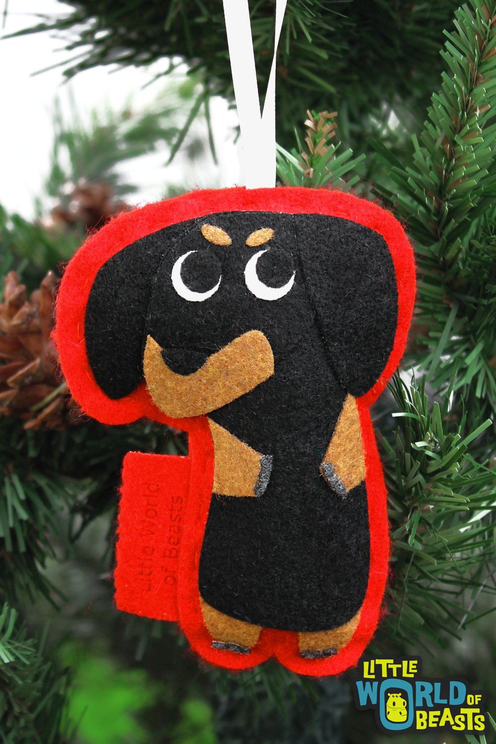 Dachshund Christmas Ornament