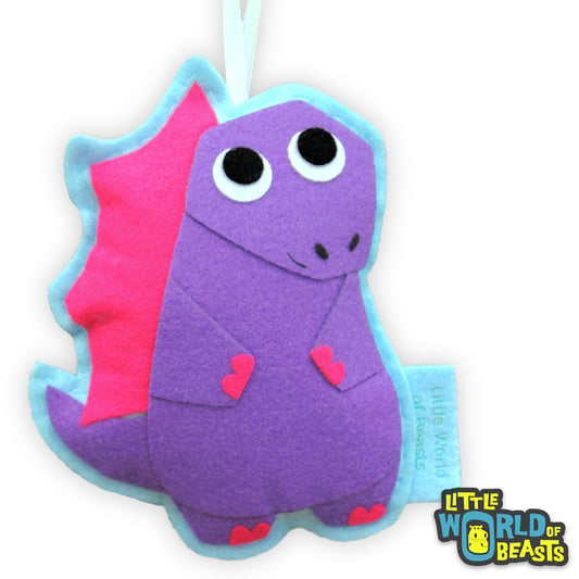 Little World of Beasts - Dinosaur Christmas Ornament